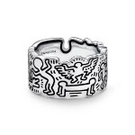 Keith Haring x Pandora Пръстен Art Love and People